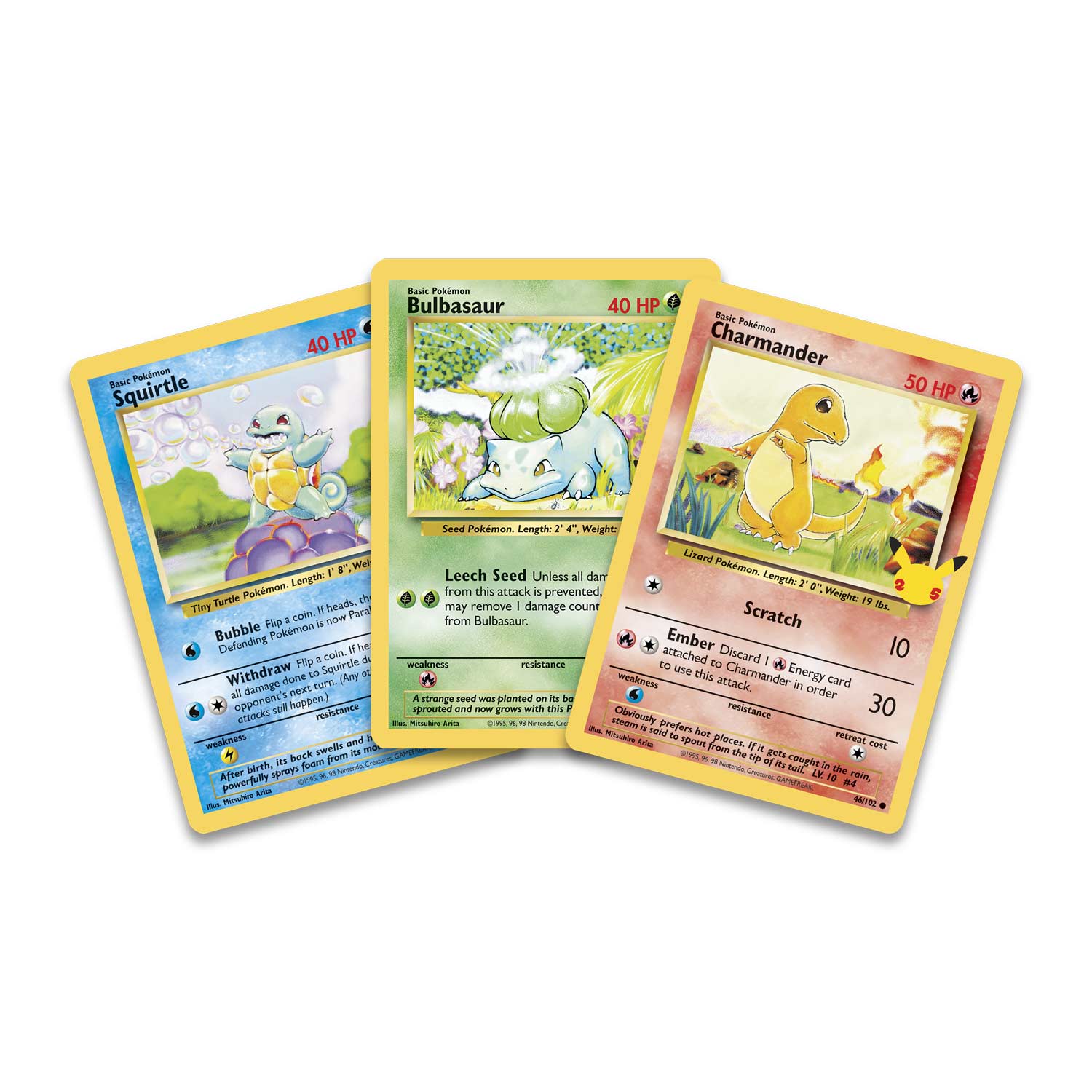 Pokemon TCG 25th 御三家 ジャンボカードセット | Grated Card Japan