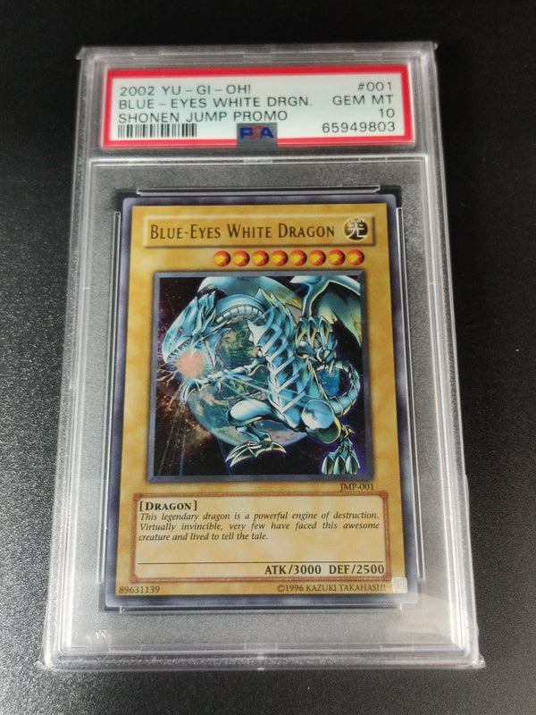 2002 YU-GI-Oh! Shonen Jump Promo 001 Blue-Eyes White Dragon