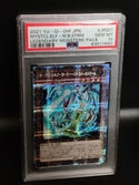 2021 YU-GI-Oh! Japanese Legendary Monsters Pack JP001 Mystical Elf-Mystical Burst Stream PSA