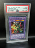 2003 YU-GI-Oh! Japanese Limited Edition 5 001 Dark Paladin PSA