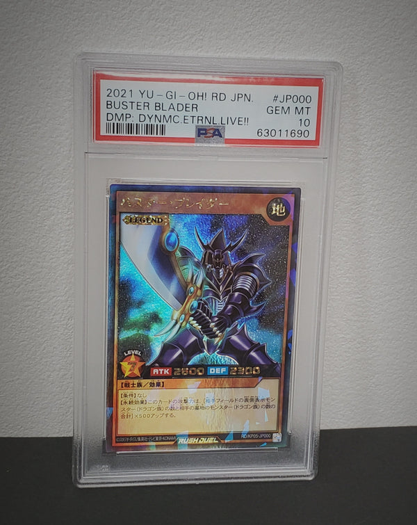 2021 YU-GI-Oh! Rush Duel Japanese Deck Modification Pack - Dynamic Eternal Live!! JP000 Buster Blader PSA