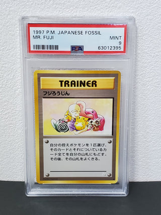 1997 Pokemon Japanese Fossil Mr. Fuji PSA