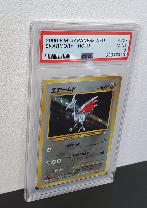 2000 Pokemon Japanese Neo 227 Skarmory-Holo PSA