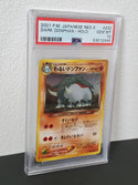 2001 Pokemon Japanese Neo 4 232 Dark Donphan-Holo PSA