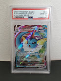 2021 Pokemon Sword & Shield Evolving Skies 030 Full Art/Vaporeon Vmax PSA