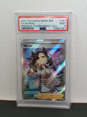 2021 Pokemon Swsh Black Star Promo 121 Full Art/Marnie Marnie Premium Tournament Collection PSA