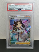 2021 Pokemon Swsh Black Star Promo 121 Full Art/Marnie Marnie Premium Tournament Collection PSA