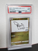 2021 Pokemon Japanese S Promo 208 Pikachu YU Nagaba X Pokemon Card Game Campaign PSA