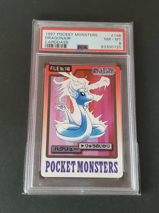 1997 Pocket Monsters Carddass 148 Dragonair PSA
