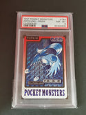 1997 Pocket Monsters Carddass 144 Articuno-Prism PSA