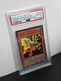 2010 YU-GI-Oh! Japanese Promo JP046 the Winged Dragon of RA V Jump February PSA