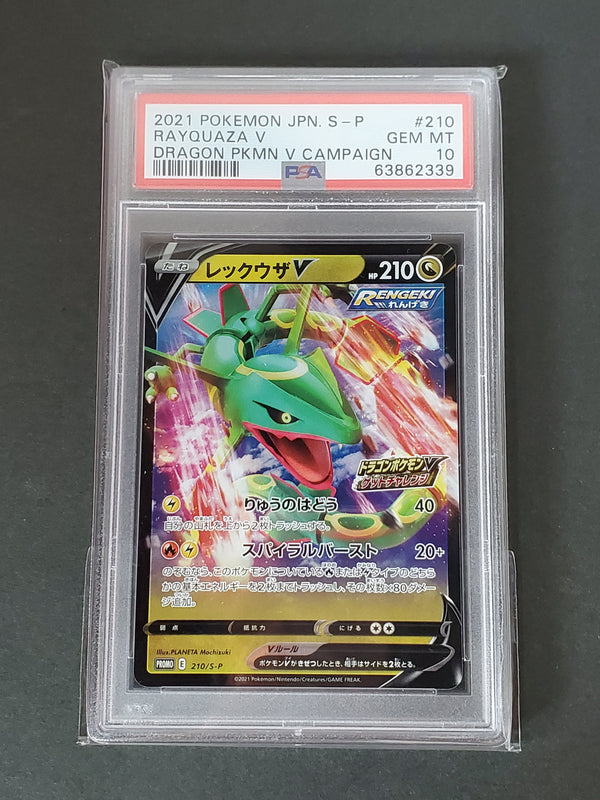 Rayquaza V レックウザ PSA