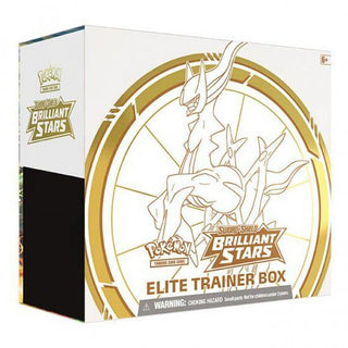 Brilliant Stars Elite Trainer Box Sword and Shield
