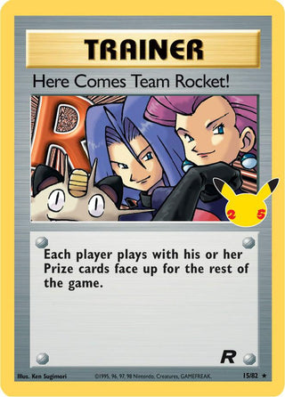 25th anniversary  Here Comes Team Rocket!